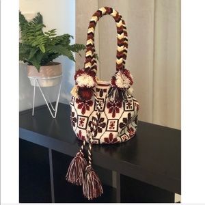 Wayuu Pom Pom bag